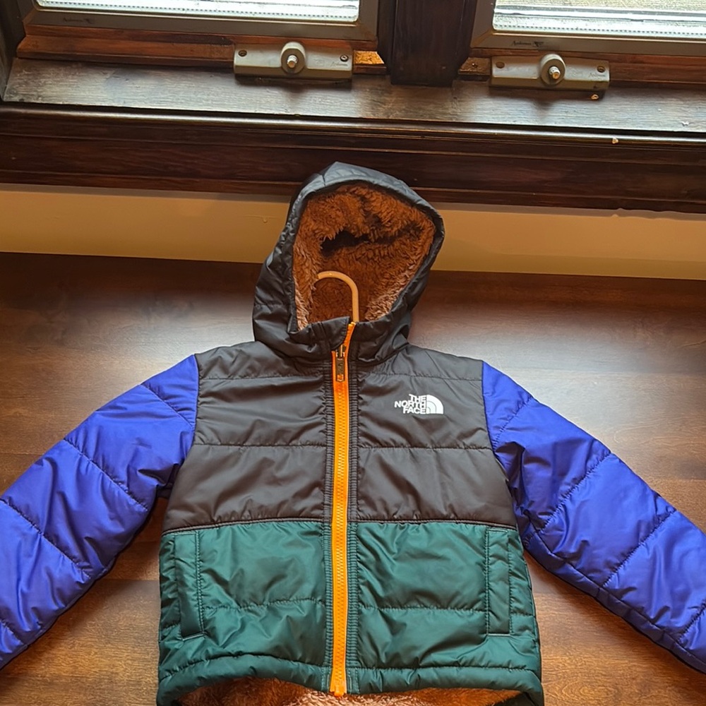 The North Face Reversible Multicolor Hooded Jacket